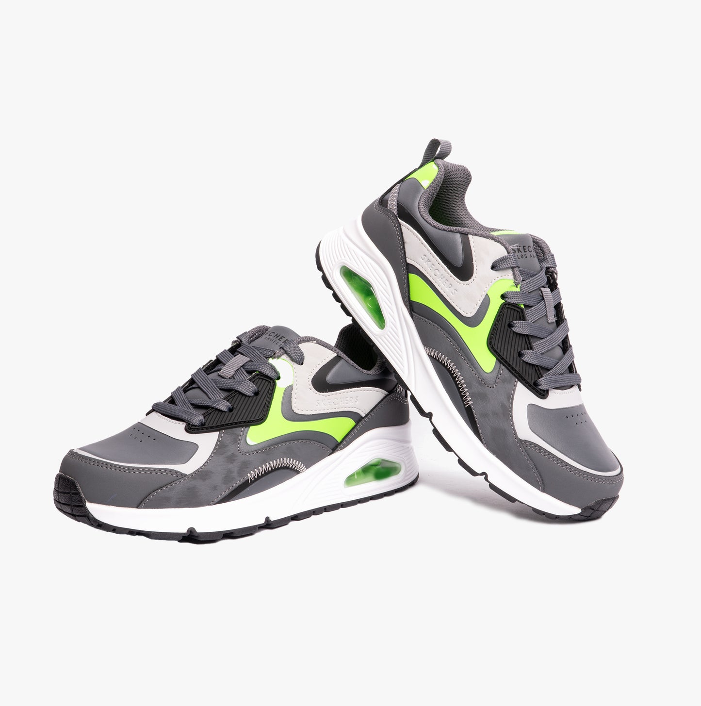 Skechers 403647L/CCLM UNO GEN1 - COLOR SURGE Boys Casual Shoes Chrcl/Lime