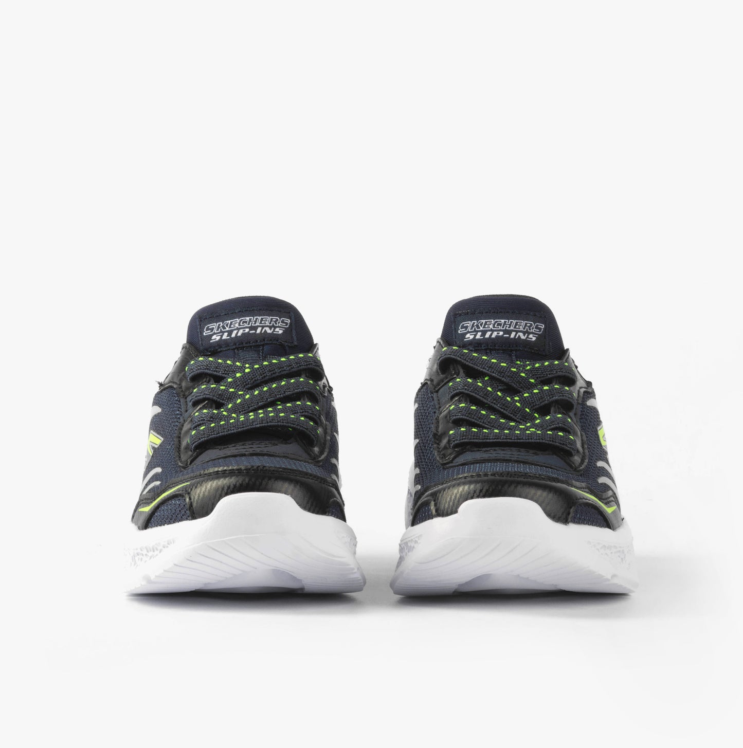 Skechers 403848L/NVBK METEOR-LIGHTS-BRISK-BEAMS Boys Trainers Navy/Black