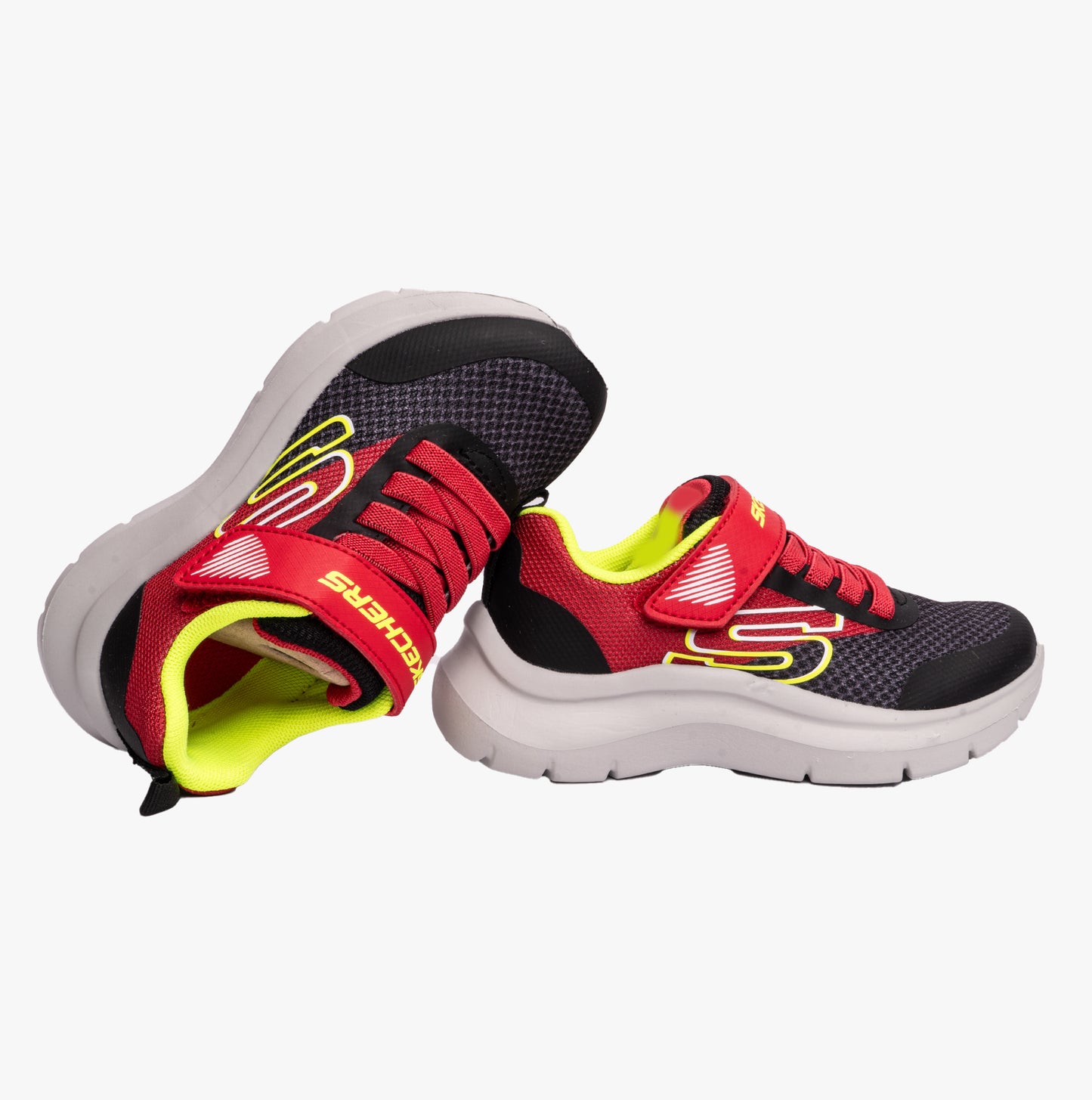 Skechers 403879L/RDBK SKECH FAST - SOLAR-SQUAD Boys Sport Red/Black