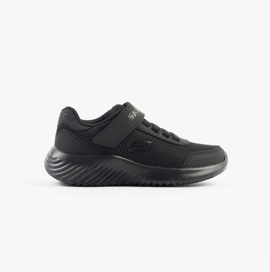 Skechers 403908L/BBK BOUNDER - TREKZIC Boys Trainers Black