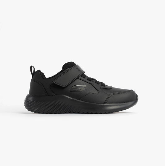 Skechers 405626L/BBK BOUNDER - POWER STUDY Boys Trainers Black
