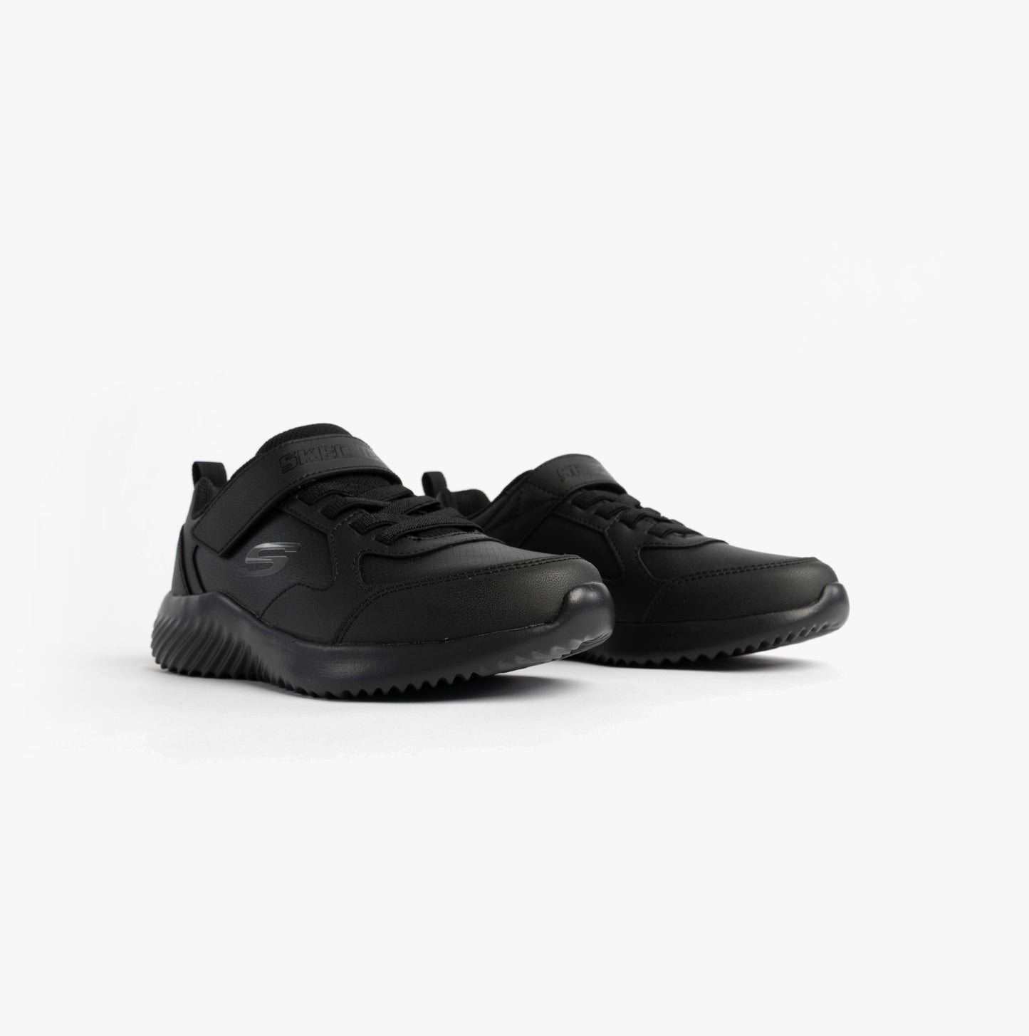 Skechers 405626L/BBK BOUNDER - POWER STUDY Boys Trainers Black