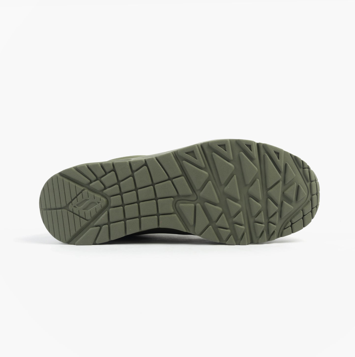 Skechers 52458/DKGR UNO - STAND ON AIR Mens Trainers Dark Green