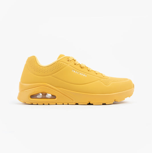 Skechers 52458/HNY UNO - STAND ON AIR Mens Trainers Honey