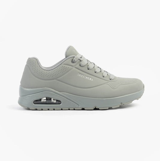 Skechers 52458/LTGY UNO - STAND ON AIR Mens Trainers Light Grey