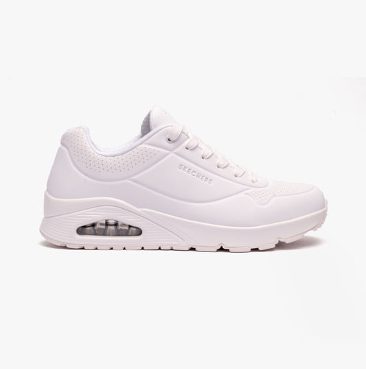 Skechers 52458/W UNO-STAND ON AIR Mens Trainers White
