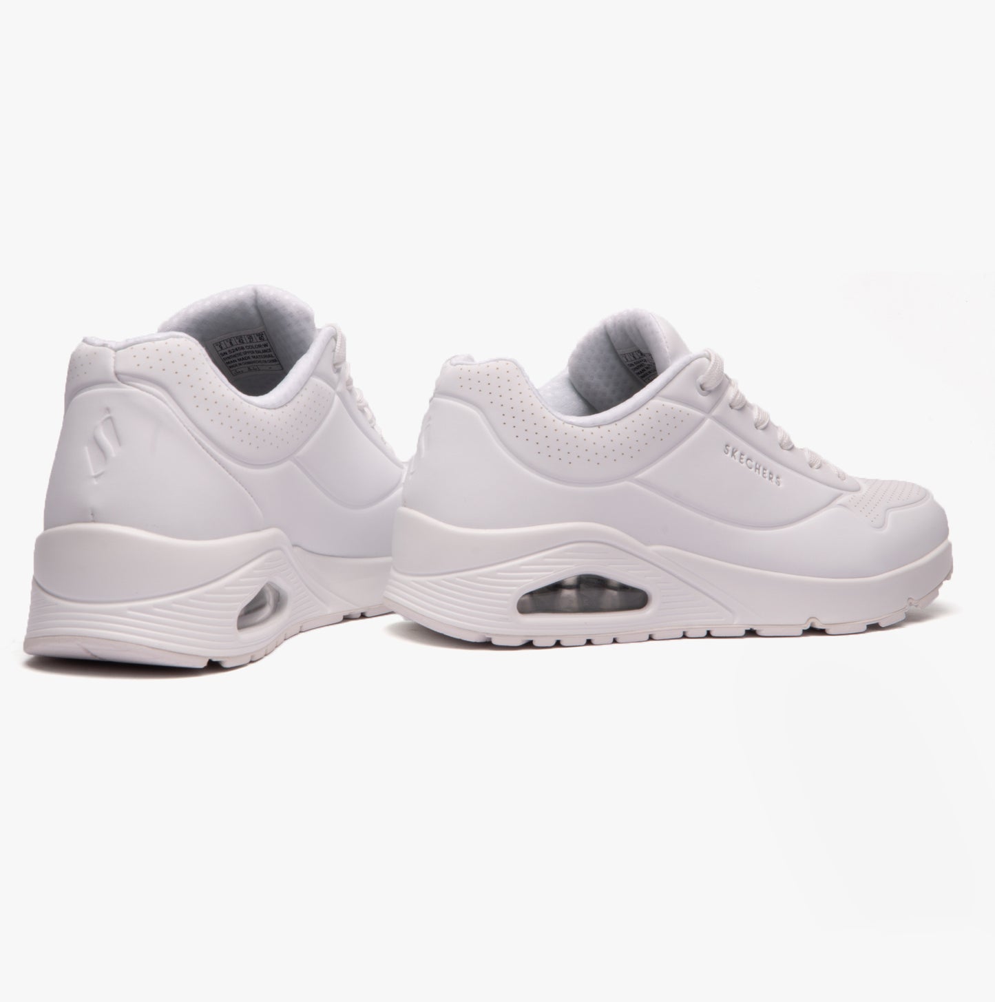 Skechers 52458/W UNO-STAND ON AIR Mens Trainers White