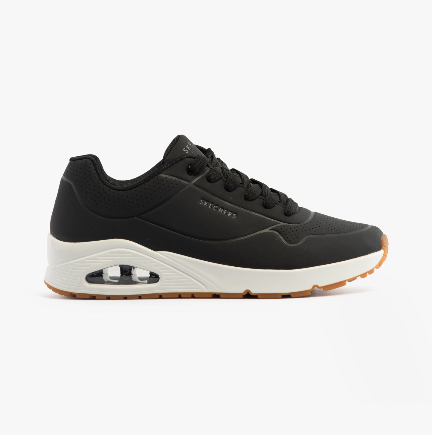 Skechers 52458/BLK UNO-STAND ON AIR Mens Trainers Black