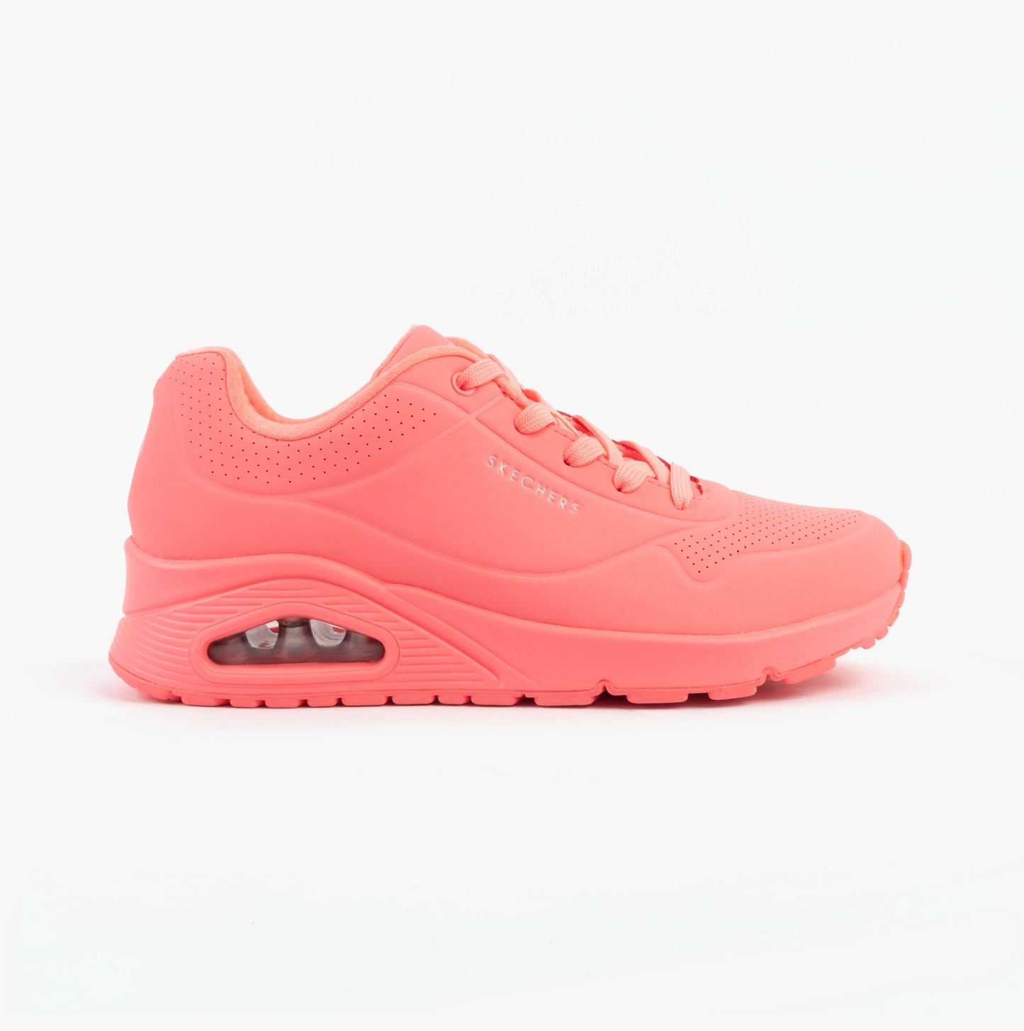 Skechers 73690/CRL UNO - STAND ON AIR Womens Trainers Coral