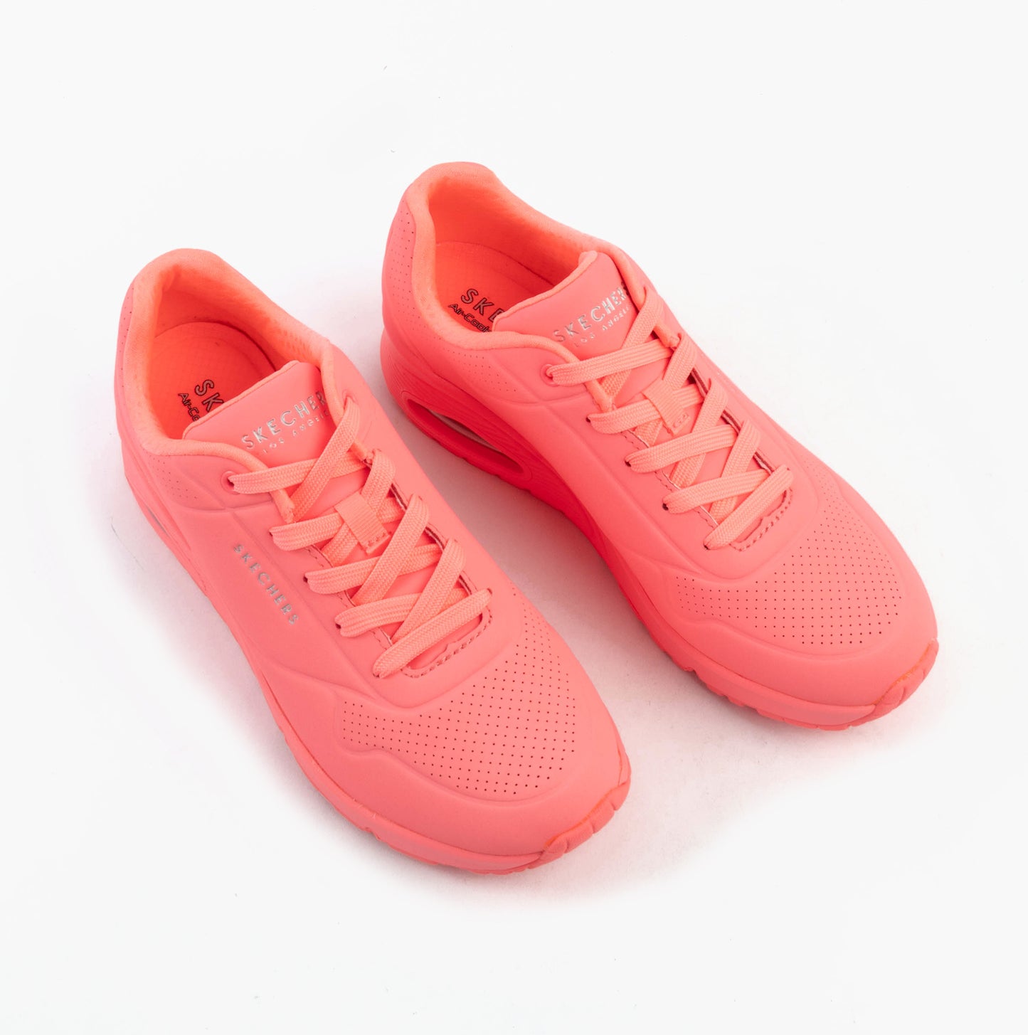 Skechers 73690/CRL UNO - STAND ON AIR Womens Trainers Coral
