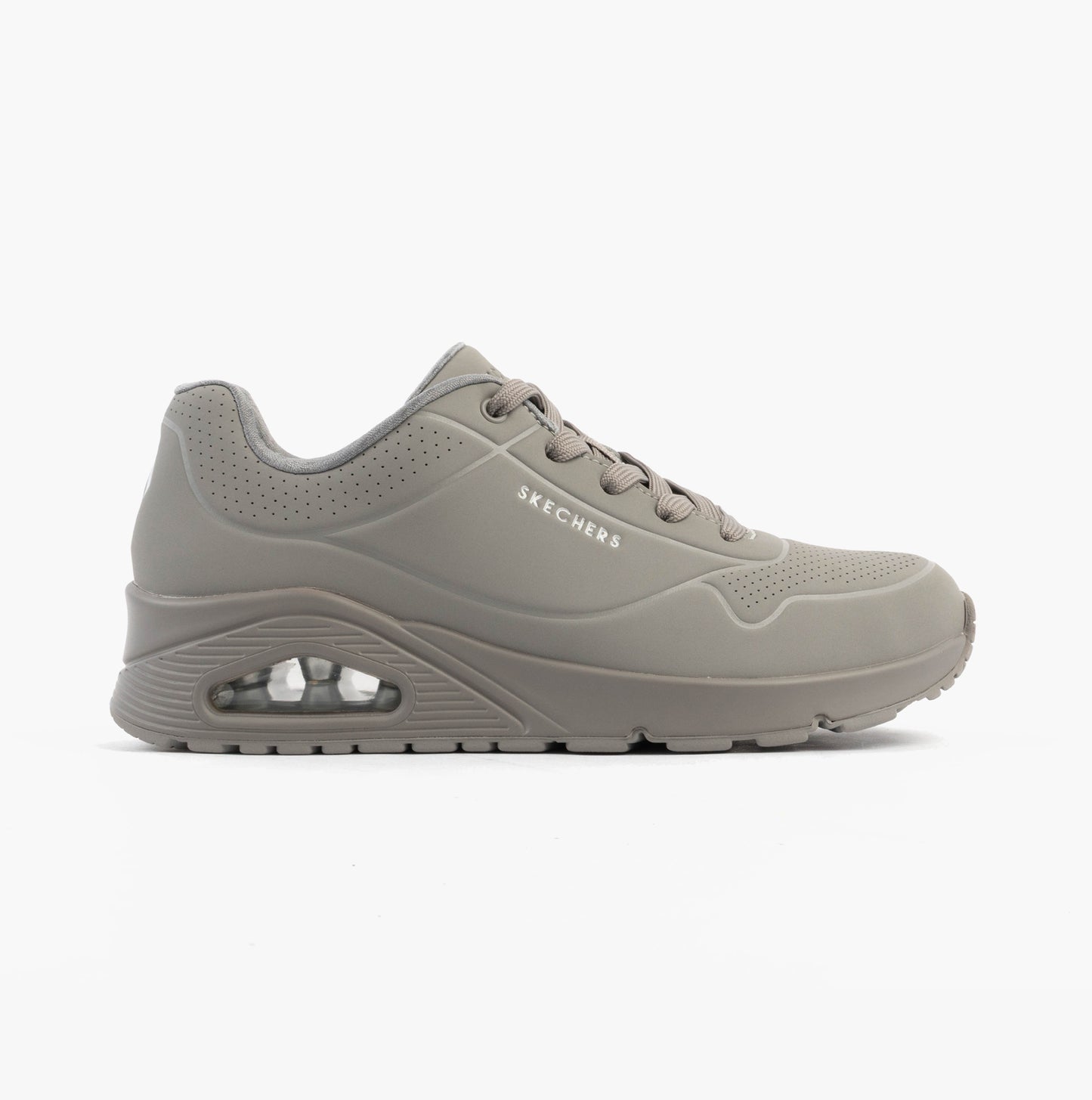 Skechers 73690/GRY UNO - STAND ON AIR Womens Trainers Grey/Light Blue