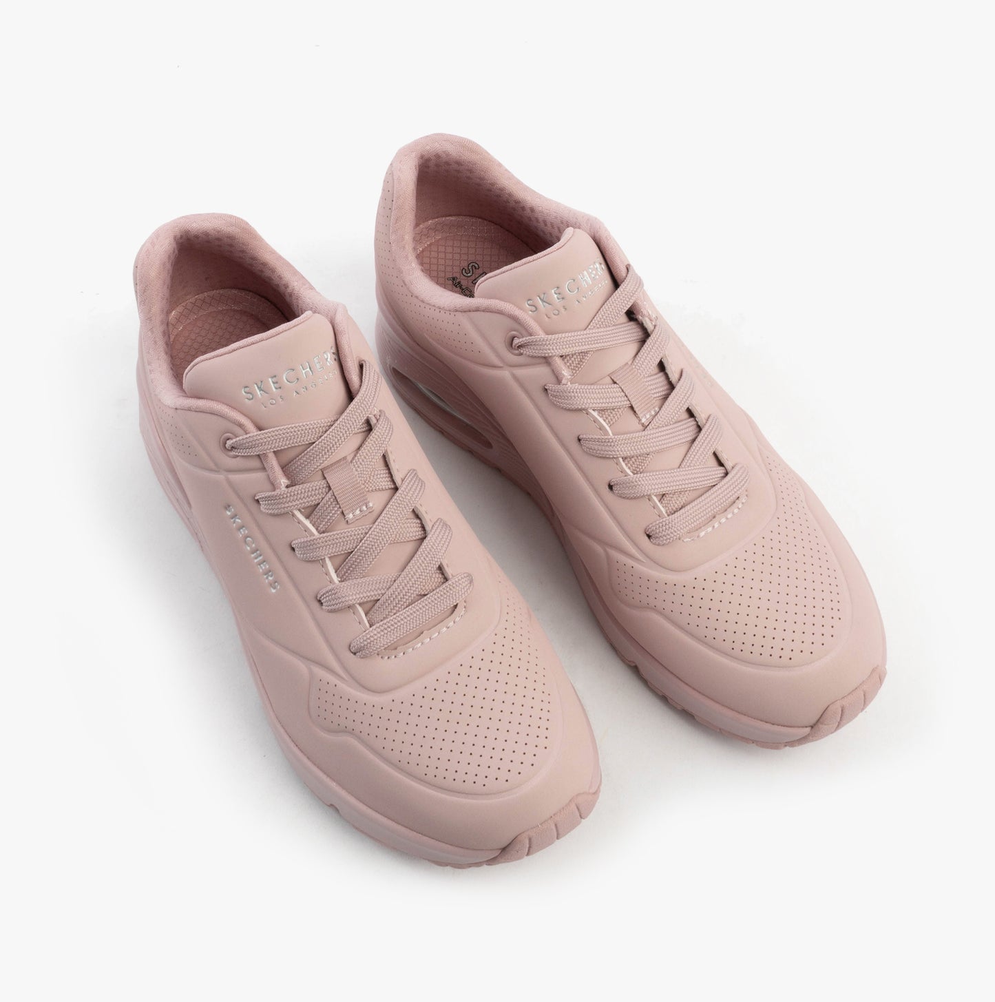 Skechers 73690/LTMV UNO - STAND ON AIR Womens Trainers Light Mauve