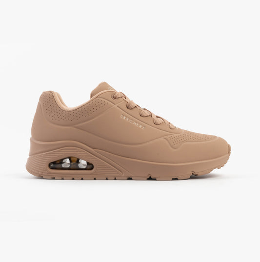 Skechers 73690/SND UNO - STAND ON AIR Womens Trainers Sand