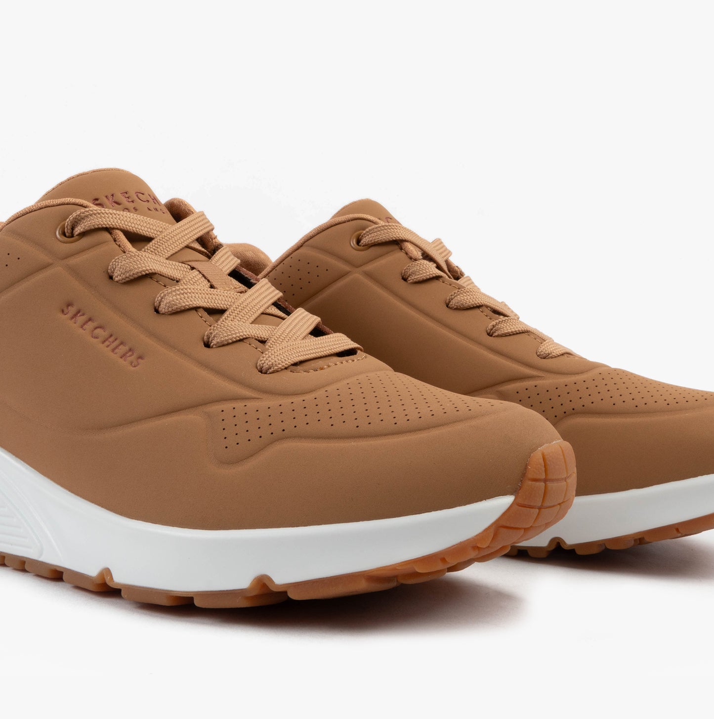 Skechers 73690/TAN UNO - STAND ON AIR Womens Trainers Tan