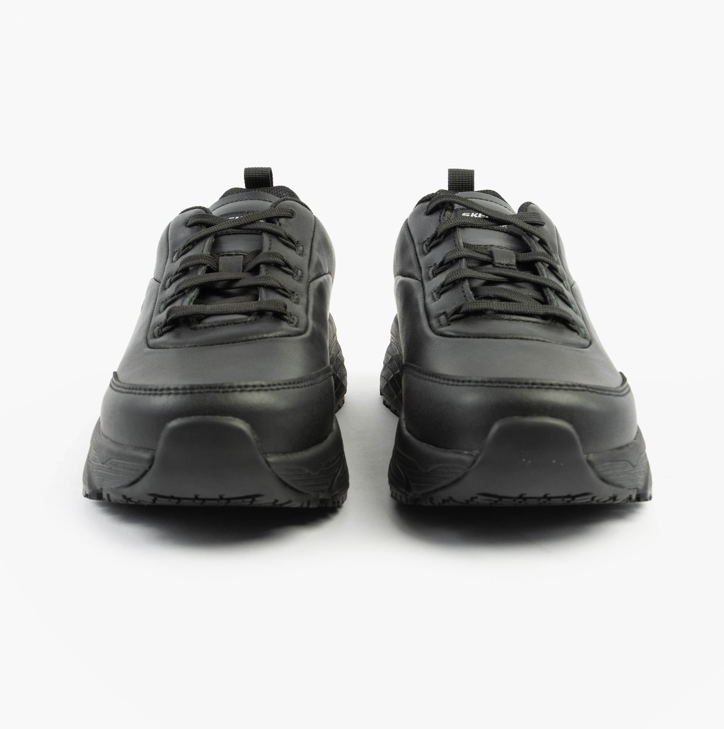 Skechers Work MAX CUSHIONING ELITE SR - KAJUS Womens Safety Trainers Black