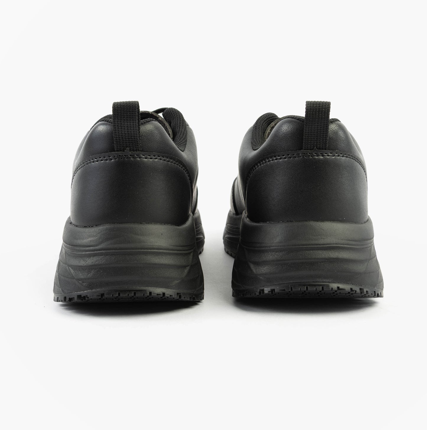 Skechers Work MAX CUSHIONING ELITE SR - KAJUS Womens Safety Trainers Black