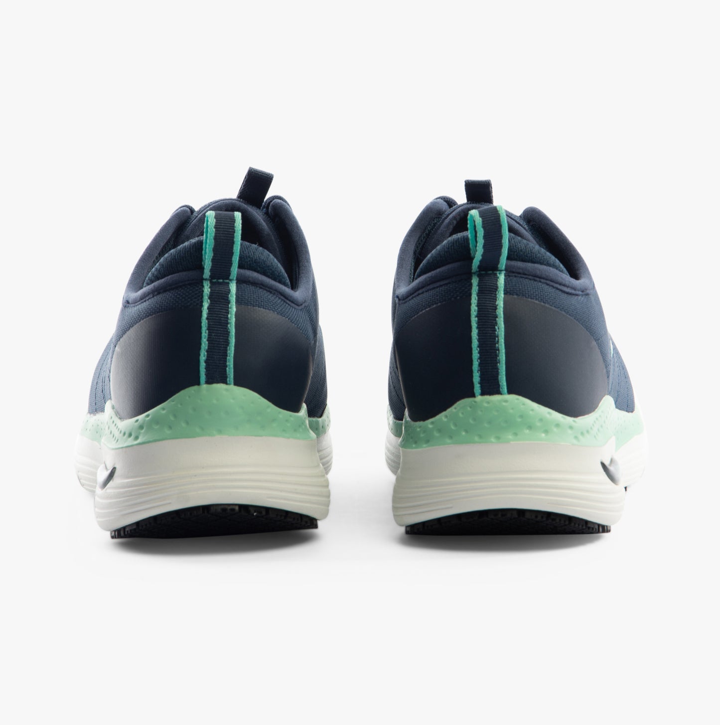 Skechers Work 108075EC ARCH FIT SR - EBINAL Womens Safety Trainers Navy/Aqua
