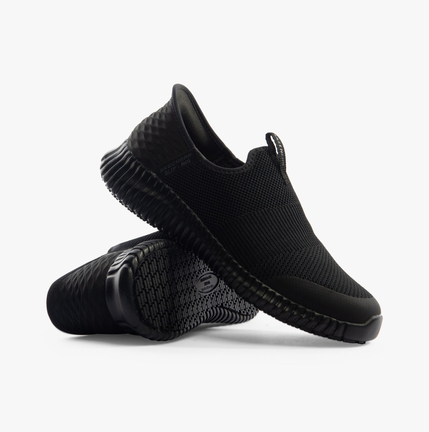 Skechers Work 108127EC CESSNOCK - GWYNEDD SR Womens Occupational Trainers Black