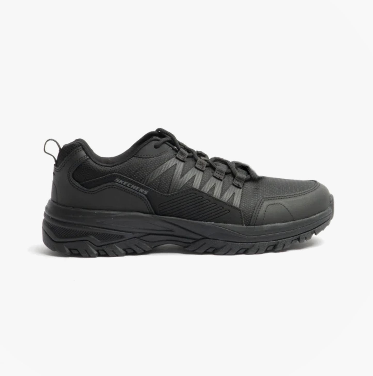Skechers Work 200000EC FANNTER SR Mens Occupational Trainers Black