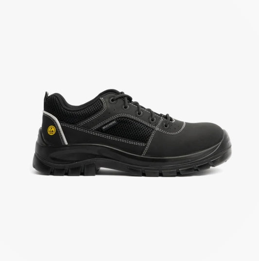 Skechers Work 200001EC TROPHUS Mens Safety Trainers Black