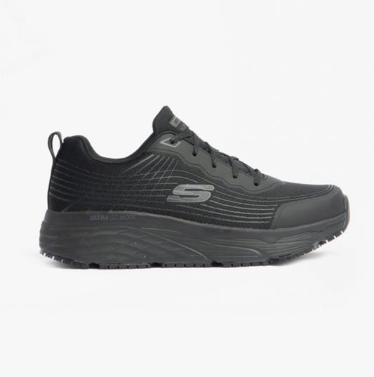 Skechers Work 200021EC MAX CUSHIONING ELITE - RYTAS SR Mens Occupational Trainers Black