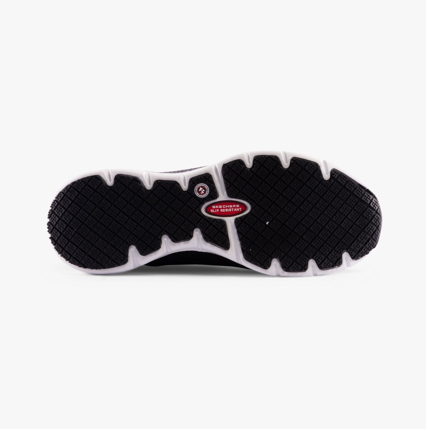 Skechers Work 200086EC ARCH FIT SR - RINGSTAP Mens Safety Trainers Black/White