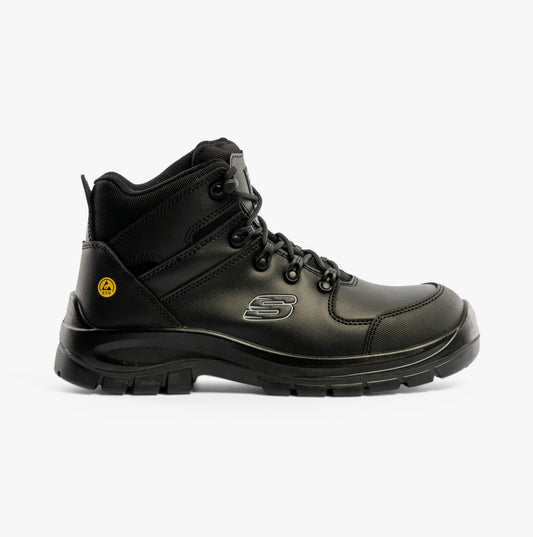 Skechers Work 200187EC TROPHUS - KILRAM Mens Safety Boots Black