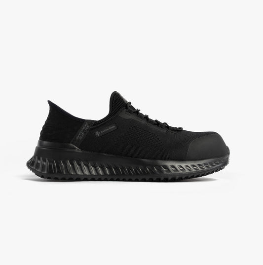 Skechers Work 200206EC TILIDO - FLETCHIT Mens Safety Trainers Black