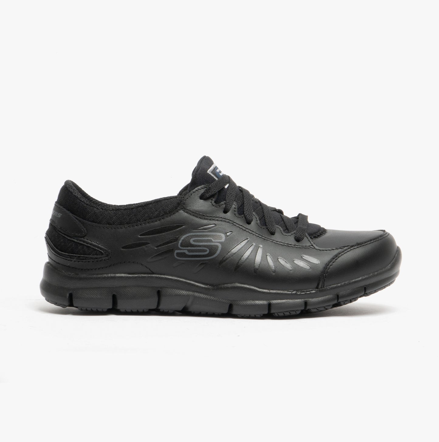 Skechers Work 76551EC ELDRED SR Womens Occupational Shoes Black