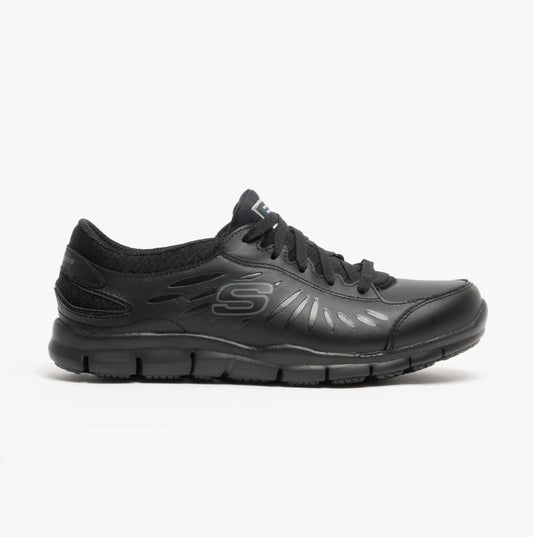 Skechers Work 76551EC ELDRED SR Womens Occupational Shoes Black