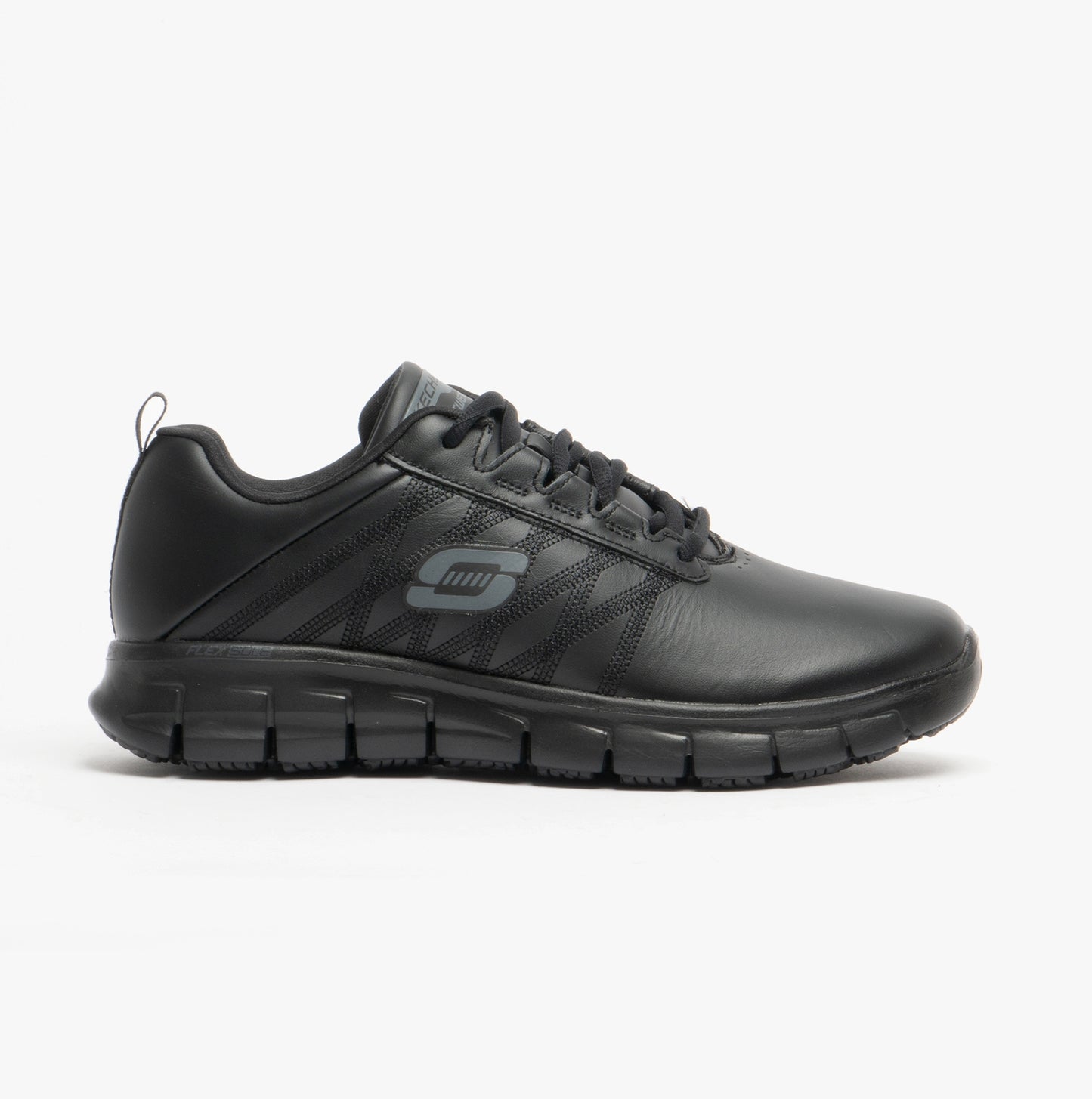 Skechers Work 76576EC SURE TRACK ERATH SR Womens Occupational Shoes Black