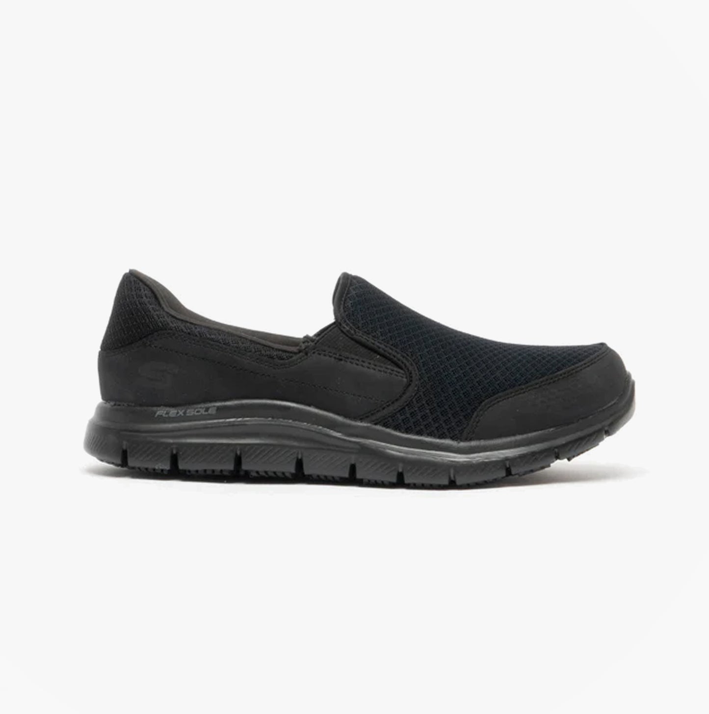 Skechers Work 76580EC COZARD SR Womens Occupational Trainers Black