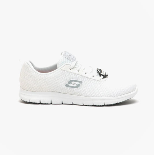Skechers Work 77210EC GHENTER - BRONAUGH SR Womens Occupational Trainers White