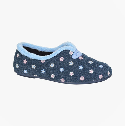 Sleepers CAROL Womens Full Slippers Slippers Navy