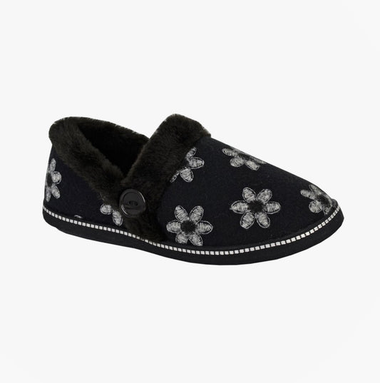 Sleepers TRINA Womens Full Slippers Slippers Black