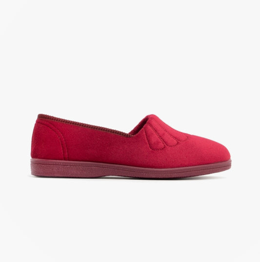 Sleepers ZARA Womens Full Slippers Wine
