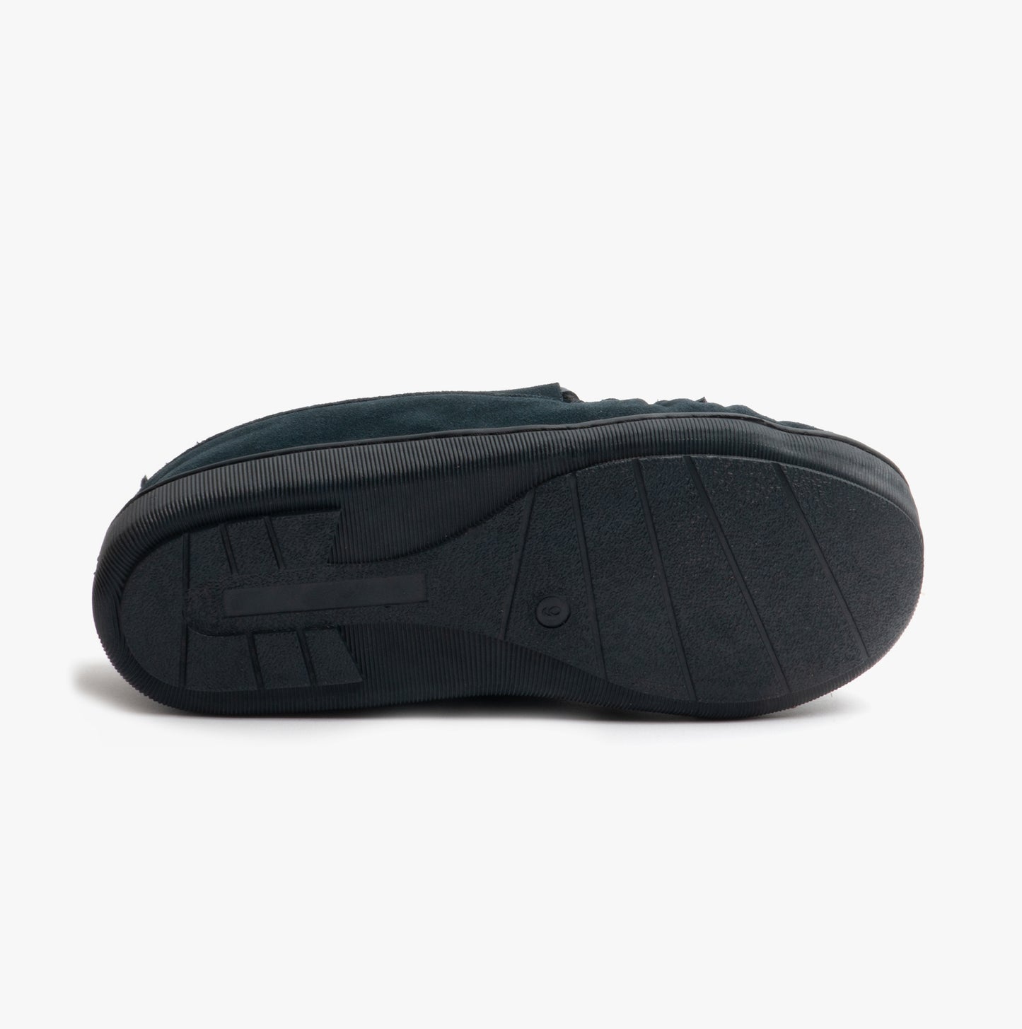 Sleepers ADIE Mens Moccasin Slippers Navy Blue