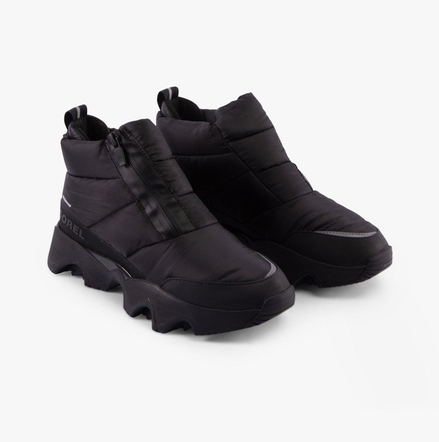 Sorel KINETIC IMPACT PUFFY ZIP Womens Winter Boots Black