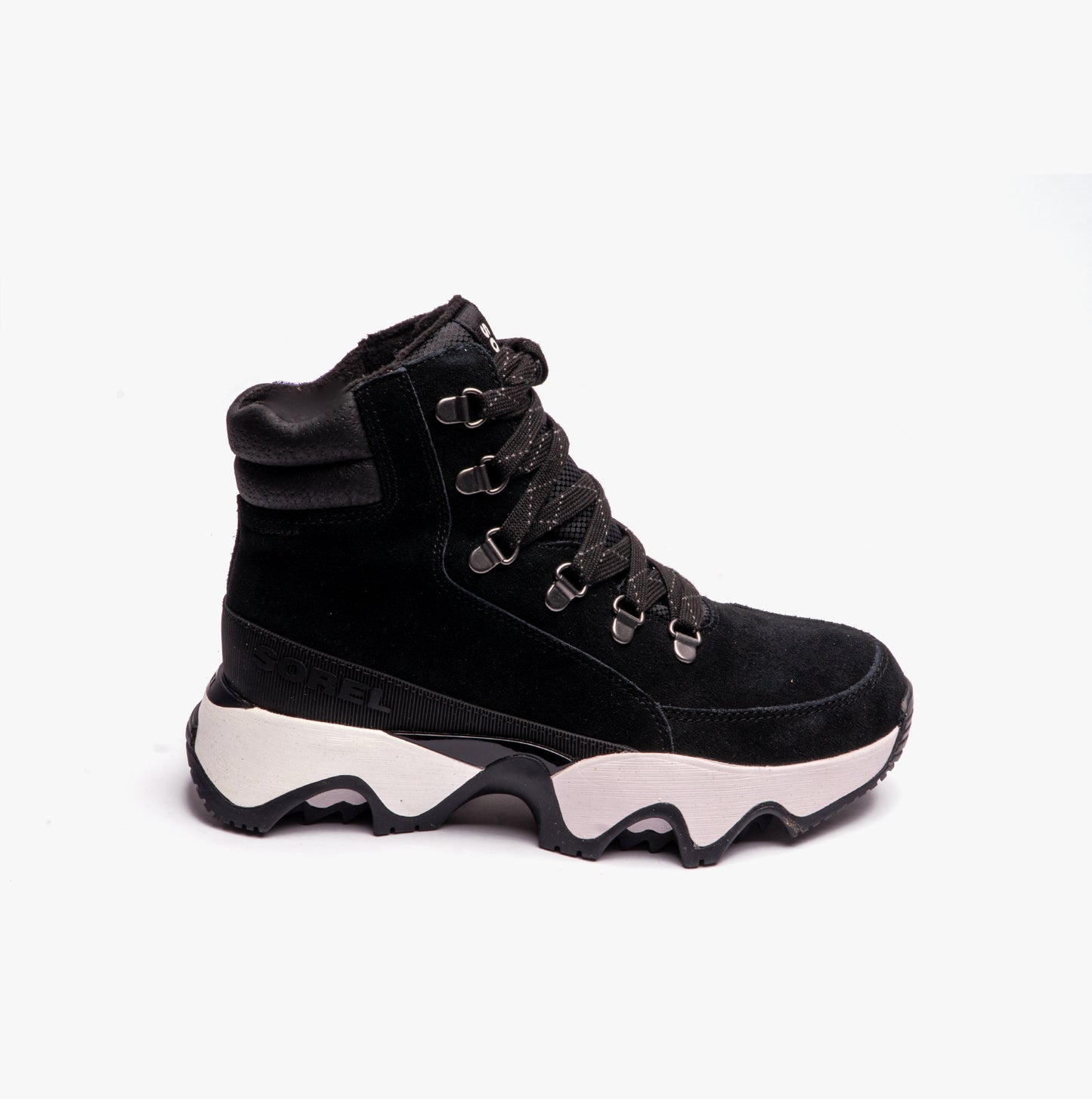 Sorel KINETIC IMPACT CONQUEST WP Womens Snow Boots Black/Sea Salt