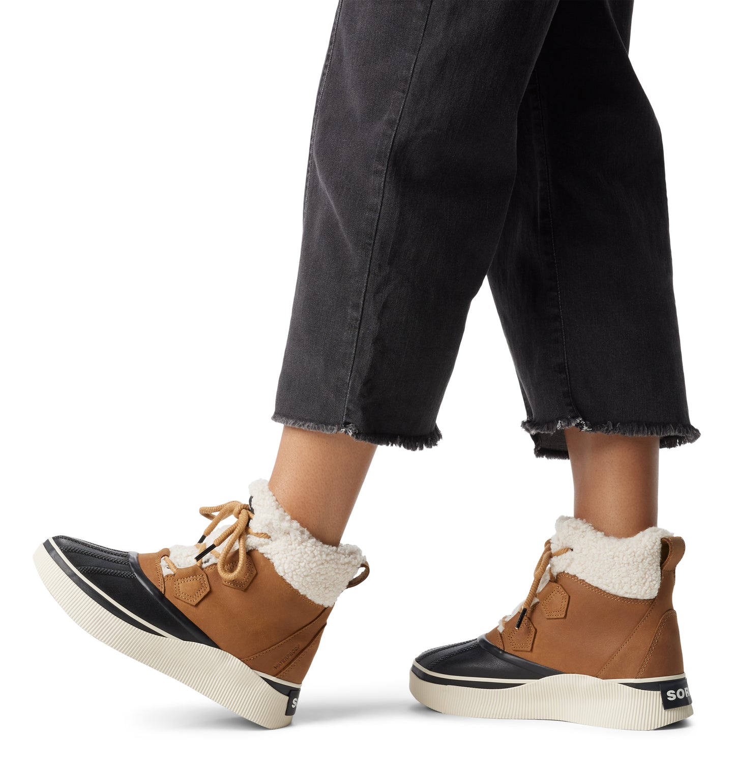 Sorel OUT N ABOUT IV CHILLZ Womens Winter Boots Brown