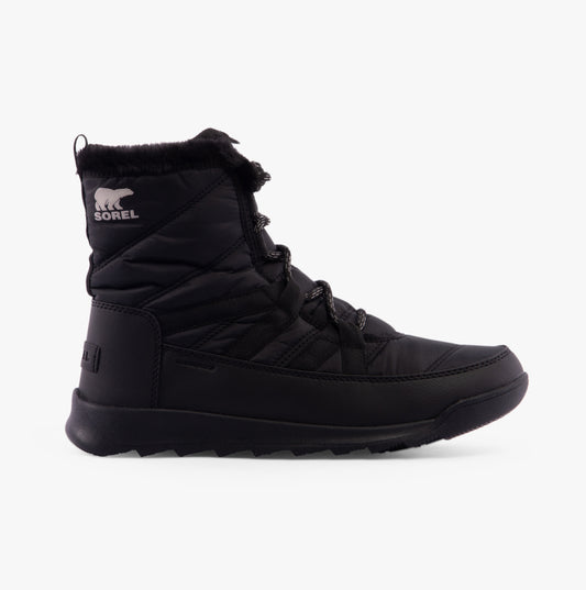 Sorel WHITNEY II PLUS LACE Womens Winter Boots Black