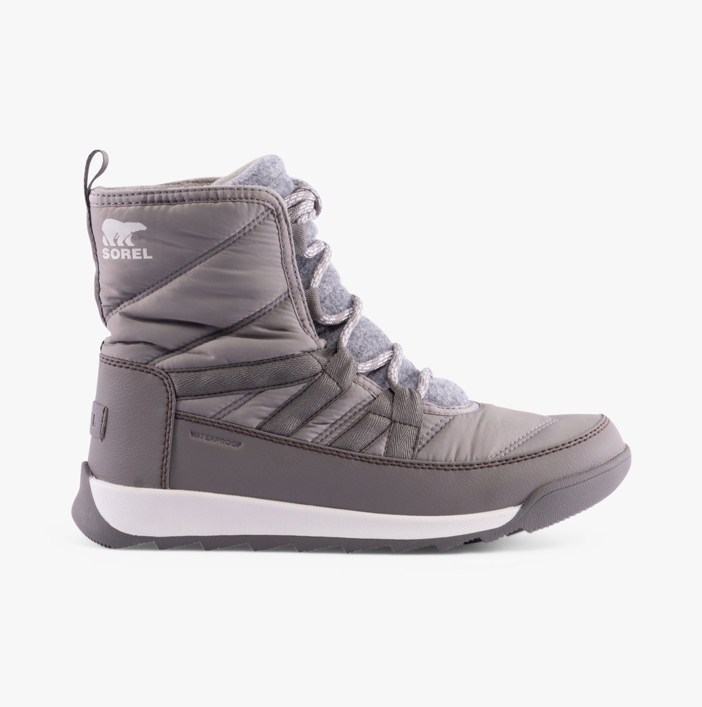 Sorel WHITNEY II PLUS LACE Womens Winter Boots Grey