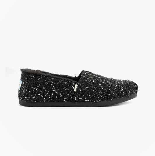 ALPARGATA Womens Boucle Espadrilles Black