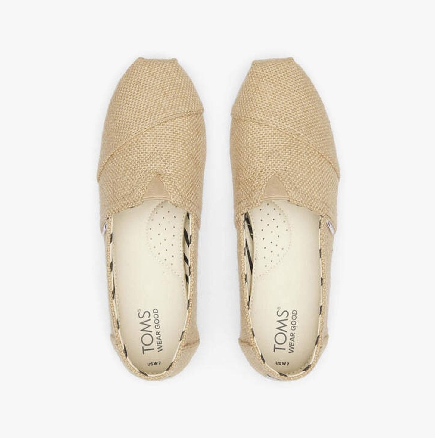 ALPARGATA Womens Canvas Espadrille Natural