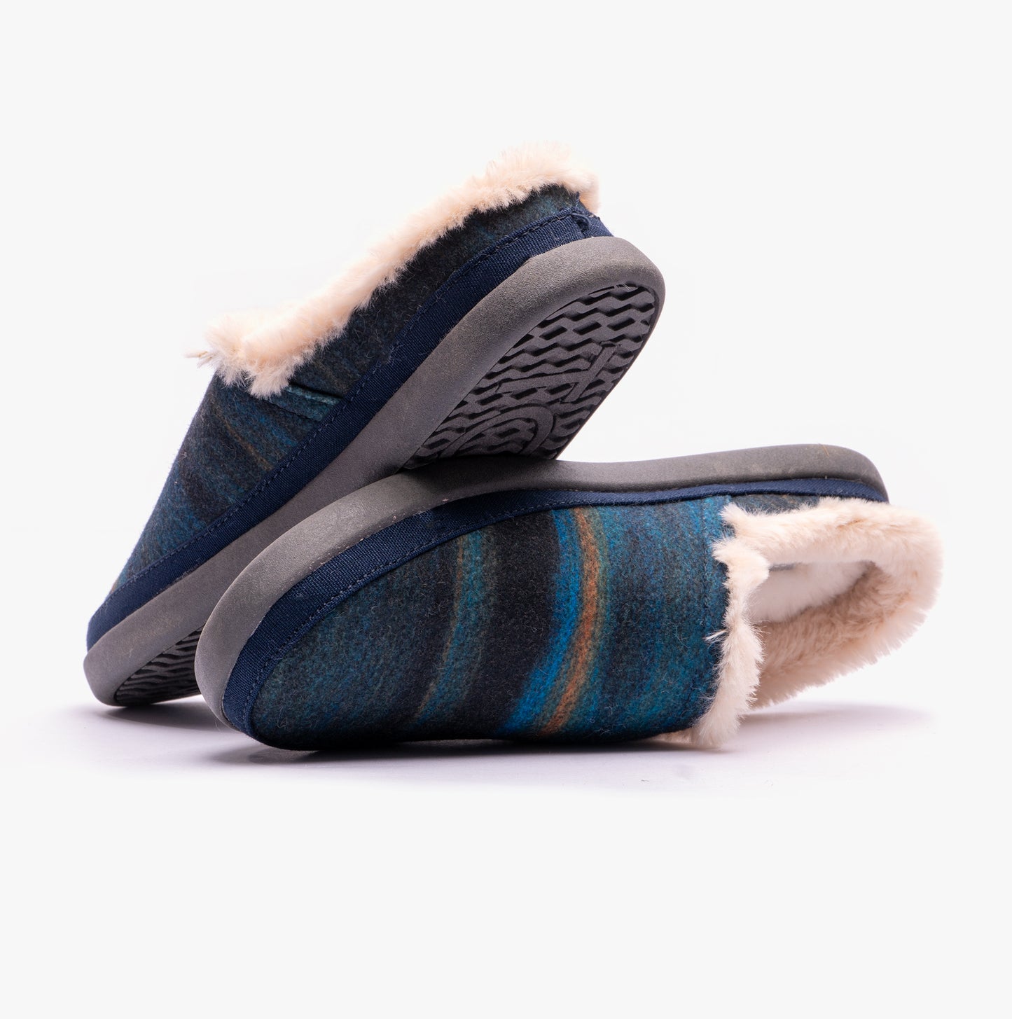 SAGE Womens Slippers Navy