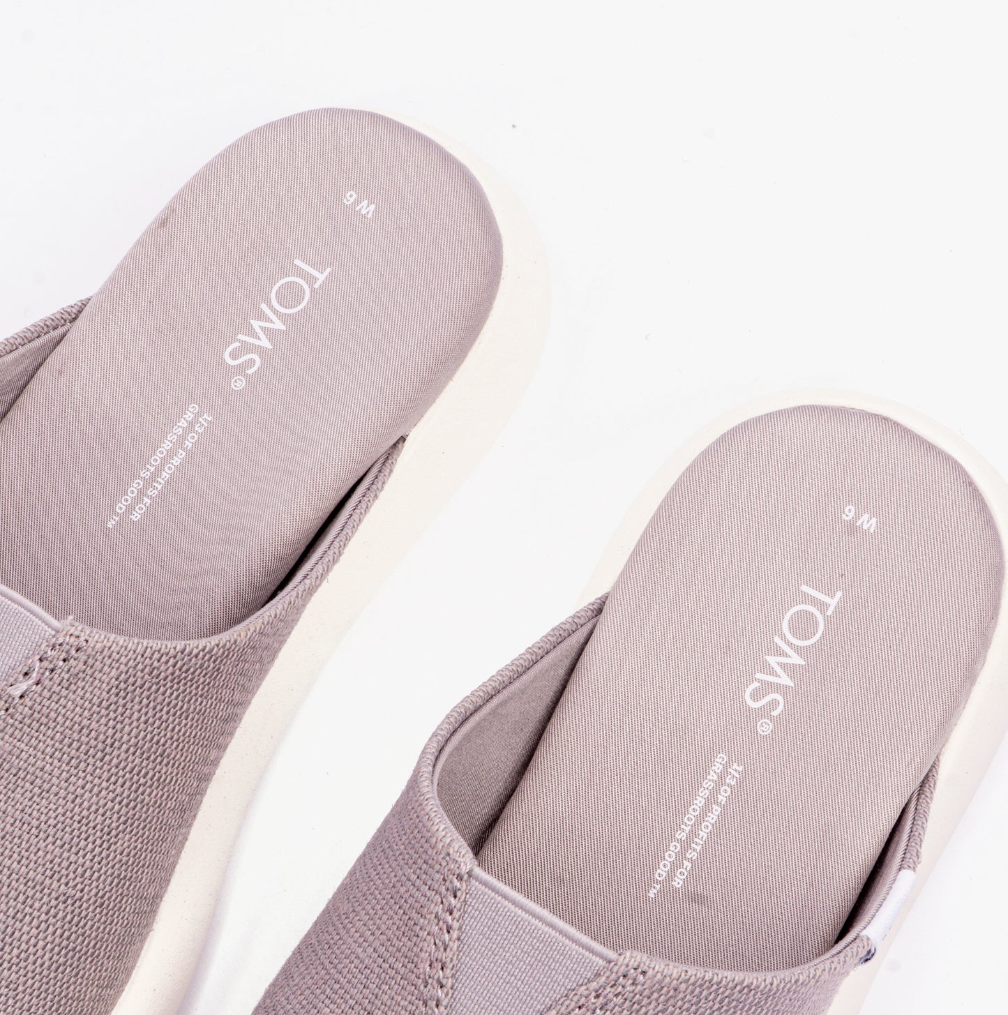 TOMS ALPARGATA MALLOW Womens Mules Grey