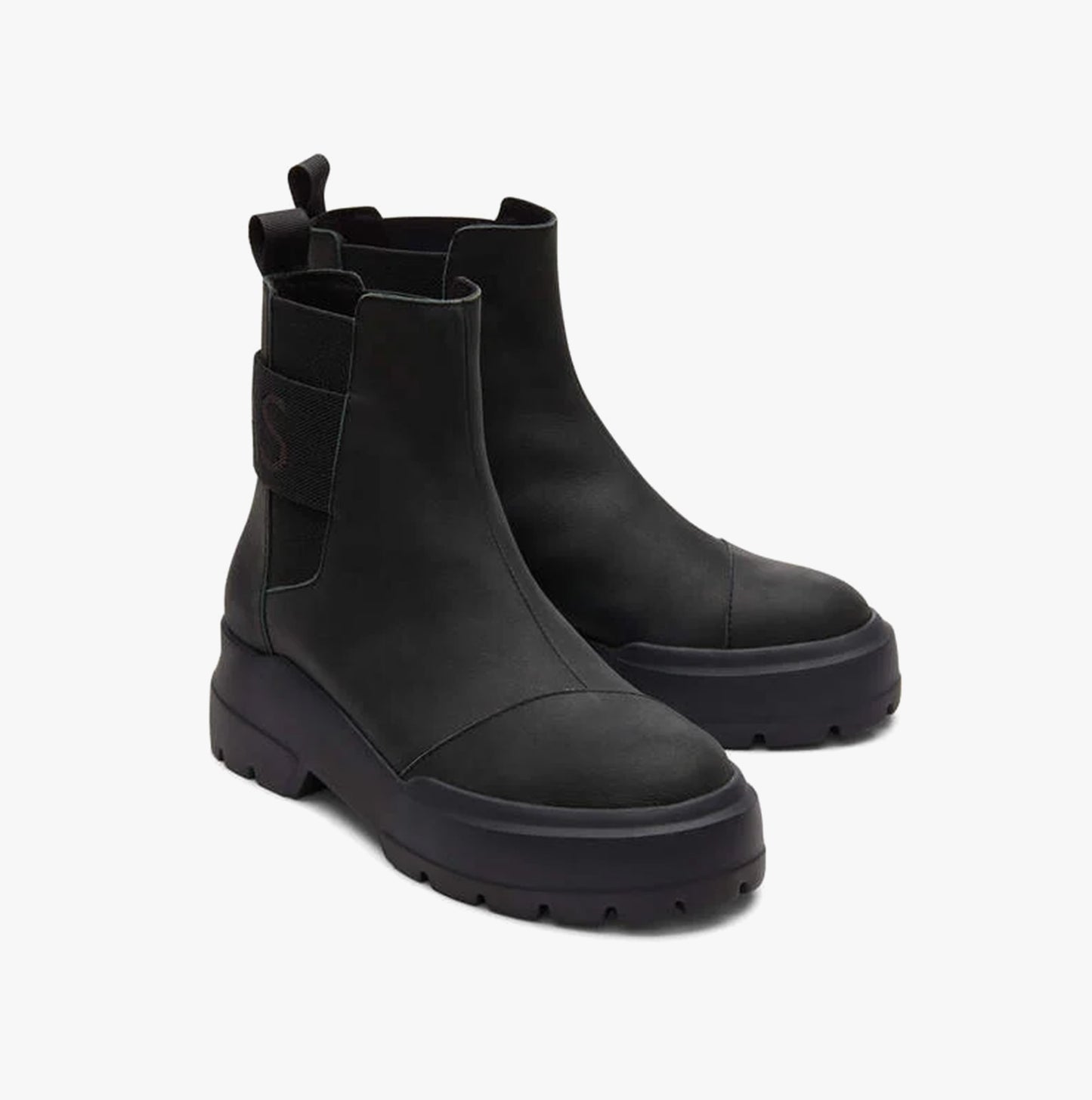 ALPARGATA COMBAT Womens Boots Black