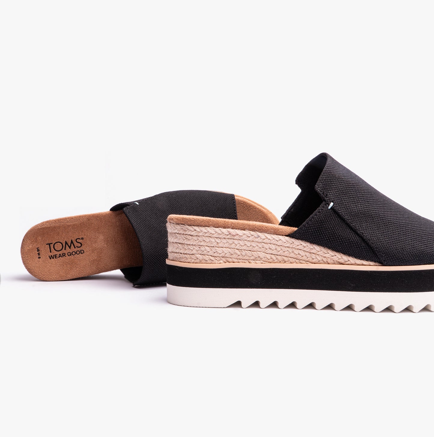 DIANA MULE Womens Sandals Black