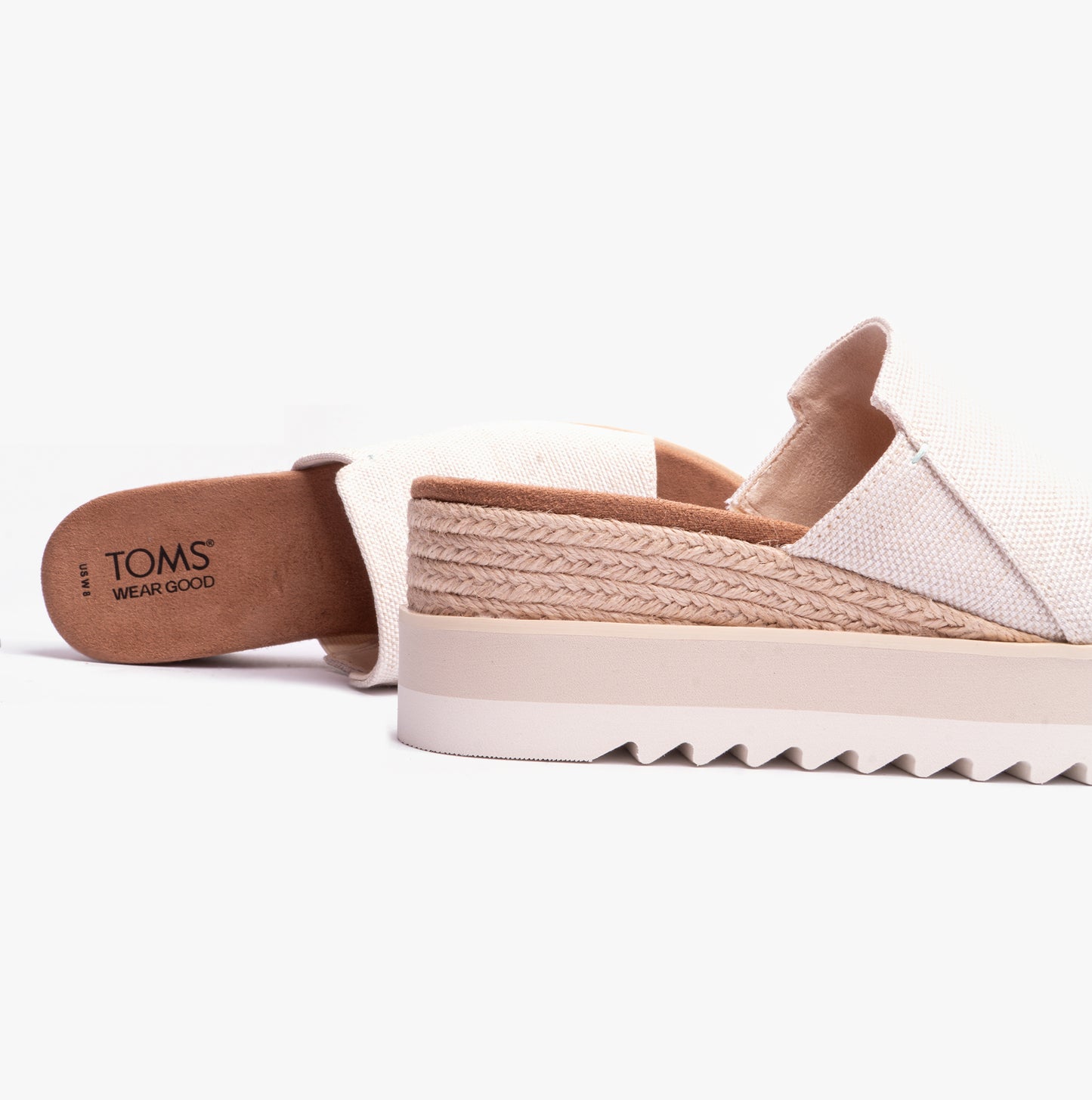DIANA MULE Womens Sandals Natural
