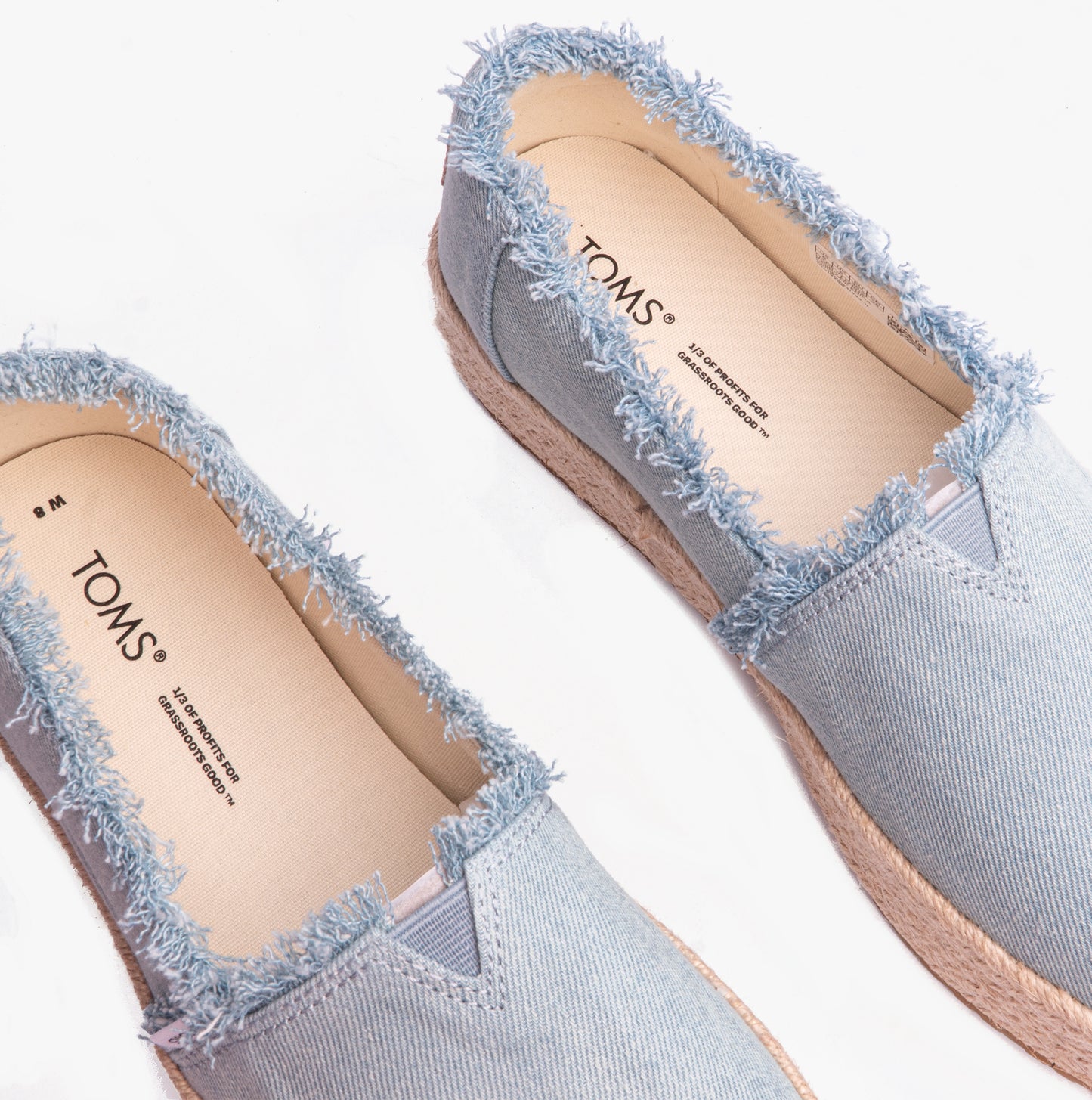 VALENCIA Womens Espadrilles Pastel Blue